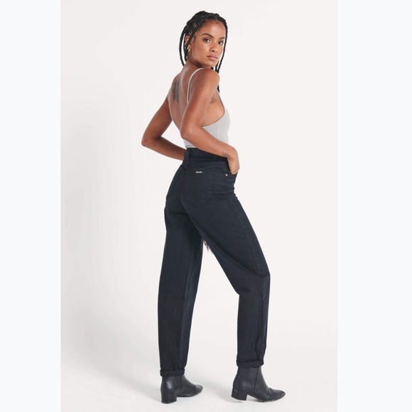 NEW ROLLA’S Genie Barrel Leg High Rise Jeans 24 - Picture 3 of 8